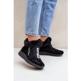 PS1 Sneakers Ankle Boots Women With Fur Black Zeriana | shoptok.hr