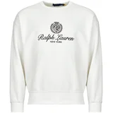 SWEAT COL ROND CREST BRODé Bijela