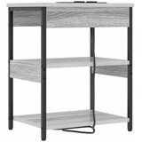  Noćni ormar Siva Sonoma 41 x 31 x 51 cm Konstruirano drvo | shoptok.hr