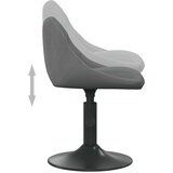  Barski stolček temno siv žamet, (20700120) | Shoptok.si