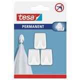 Tesa Samolepilna kljukica Permanent (kvadratna, 3 kos, bela) | Shoptok.si