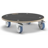 Wagner Transportna plošča MaxiGRIP, okrogla, GH 1168, plošča z vtisnjenim vzorcem, Ø 580 mm, nosilnost 300 kg | Shoptok.si