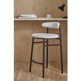 Ellos Home Kremno bel oblazinjen barski stol (višina sedeža 67 cm) Bloggny – | Shoptok.si