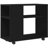  Pomoćni stolić crni hrast 70x35x60 cm inženjerski drvo | Eponuda.com