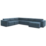 Scandic Plava kutna garnitura od samta (s desnim kutom) Sting – | shoptok.hr