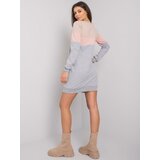 RUE PARIS Dress-RV-SK-5869.04-dark beige | shoptok.hr