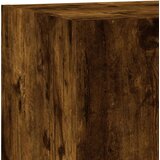  Zidni TV ormarić s LED svjetlima boja hrasta 80x35x31 cm | shoptok.hr