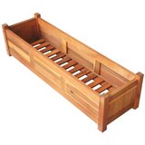  Povišene vrtne gredice 2 kom od drva bagrema 100 x 30 x 25 cm | shoptok.hr