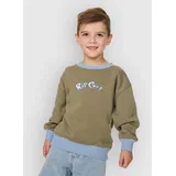 Ride The Wave Crew Kids Pulover surplus green