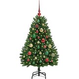  Umjetno božićno drvce 120 cm 150 LED lampica Topla bijela | shoptok.hr