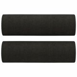  4-dijelni set sofa s jastucima crni od tkanine | shoptok.hr