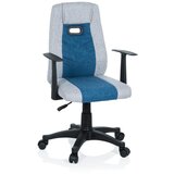 MID.YOU Mladinski Vrtljivi Stol Kiddy Extra, Siva, Modra | Shoptok.si