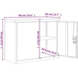 Ormarić za spise antracit 90 x 40 x 70 cm čelični | shoptok.hr
