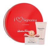 Ferragamo Signorina set: parfémovaná voda 30 ml + tělové mléko 50 ml za ženske | Shoptok.si