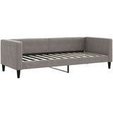  Dnevni krevet na razvlačenje smeđesivi 80 x 200 cm od tkanine | shoptok.hr