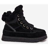Big Star Women's Suede Snow Boots On Platform With Fur | shoptok.hr
