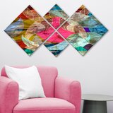 Wallity slika 4MDF225299638, 60x115 cm, 4 dela | ePonuda.com