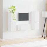  Set TV komoda 5 pcs Bijelo Konstruirano drvo | Eponuda.ba