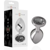 Penthouse Intense - Plugue Anal De Metal De Alumnio Com Vidro Preto Tamanho M, (21263720) | Shoptok.si
