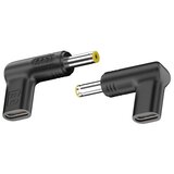 INF 2-Pack Type-C Ženski na 5.5x1.7mm Moški 20V Kotni PD Adapter - 100W, (5000291494) Cene
