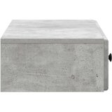 Stolna montirana na zid Betonska siva 87 5 x 34 5 x 17 cm - Betonska siva 87 5 cm | shoptok.hr