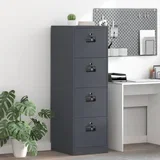 za datoteke s ladicama 2 pcs Antracit 44 x 50 x 139 cm