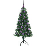  Korner Umjetno Božićno Drvo Zelena 150 cm PVC i metal | shoptok.hr