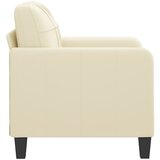  Fotelja krem 60 cm od umjetne kože | shoptok.hr