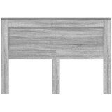  Uzglavlje s uzglavljem Siva Sonoma 140 cm Konstruirano drvo | shoptok.hr