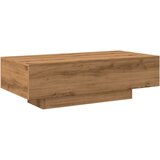 vidaXL Stolić za kavu boja hrasta 100 x 49,5 x 31 cm konstruirano drvo | shoptok.hr