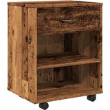 vidaXL Rolo ormarić staro drvo 46x36x59 cm izrađeno drvo | shoptok.hr