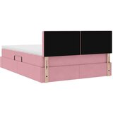  Krevet s od storage s madracem Ružičasta 140 x 190 cm Baršun | shoptok.hr