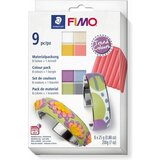 FIMO Soft set Trend 8x25g + osnova za zapestnico, (22005771) | Shoptok.si