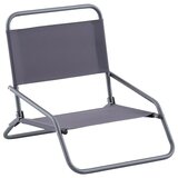 SUNFUN Stolica za plažu (Čelik, Preklopno) | shoptok.hr