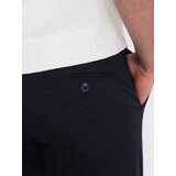 Ombre Men's smart chino SLIM FIT pants - navy blue | Eponuda.ba