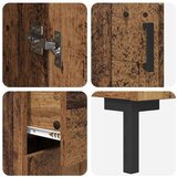  Kuhinjski ormarić 2 pcs Staro drvo 69 5 x 34 x 180 cm Konstruirano drvo | shoptok.hr
