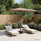  Vrtni Parasol s Podnožjem 200 x 300 cm Poliester Pravokutni | shoptok.hr