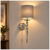 Brilagi Zidna lampa NUBILA 1xE27/60W/230V sjajni hrom/antracit Cene
