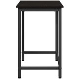  Stol Crni hrast 100 x 50 x 76 5 cm Inženjerska drva i čelik | shoptok.hr