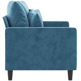  Dvosjed Plava 120 cm baršunasti | shoptok.hr