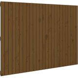  Zidno uzglavlje boja meda 159,5x3x110 cm masivna borovina | shoptok.hr
