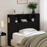  Glava kreveta s ormarićem Crni hrast 120 x 18.5 x 102.5 cm | Eponuda.com