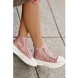 Big Star Insulated women's platform sneakers Big Star pink | Shoptok.si