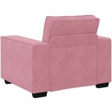  3-dijelni set sofa s jastucima, ružičasti baršun | Eponuda.com