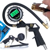 Rosfix PROFESIONALNA ZRAČNA PIŠTOLA Z ELEKTRONSKIM MERILNIKOM TLAKA LCD 0-255PSI, (21746591) | Shoptok.si
