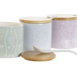 Zdjela za Šećer DKD Home Decor Plava Zelena Lila Bambus Dolomite 7 5 x 7 5 x 7 5 cm (3 kom.) | shoptok.hr