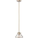 Elstead Lighting Elstead Congress 1 viseča svetilka s svetlobno kupolo, brušeno karamelno prozorno steklo, E27, (22098566) | Shoptok.si
