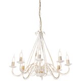 QAZQA Starinska lestenska krema 8-light - Giuseppe 8 | Shoptok.si