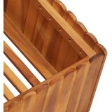  Posuda za sadnju 100 x 100 x 25 cm masivno bagremovo drvo | shoptok.hr