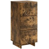  Komoda Dimljeni hrast 33.5 x 34.5 x 75 cm Konstruirano drvo - Dimljeni hrast | shoptok.hr